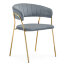 Стул Kamelia 1 gray / gold - Стул Kamelia 1 gray / gold