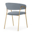 Стул Kamelia 1 gray / gold - Стул Kamelia 1 gray / gold