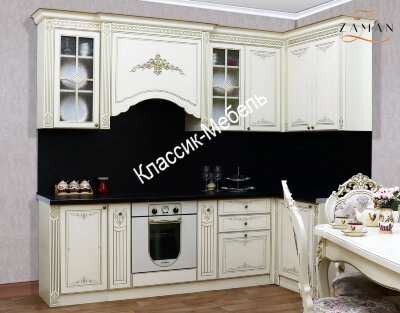 Кухня "Астория" Люкс 2,55*1,15 угол универсальный 