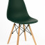 Стул Florence в стиле Eames темно-зеленый изумрудный - Стул Florence в стиле Eames темно-зеленый изумрудный