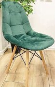Стул Palermo в стиле Eames зеленый