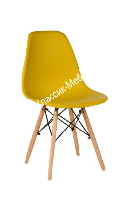 Детский стул Florence в стиле Eames желтый 