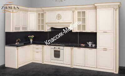 Кухня "Валенсия" 4,20*1,65 угловая 