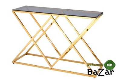 Журнальный стол Bergamo хром Gold 